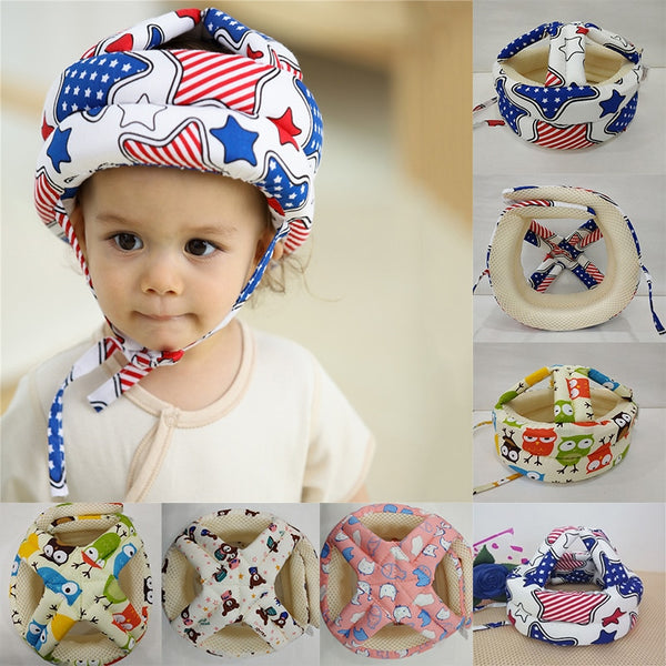 Baby Protective Helmet Boy Girls Anti-collision Safety Helmet Infant Toddler security & Protection Soft Hat for Walking Kids cap